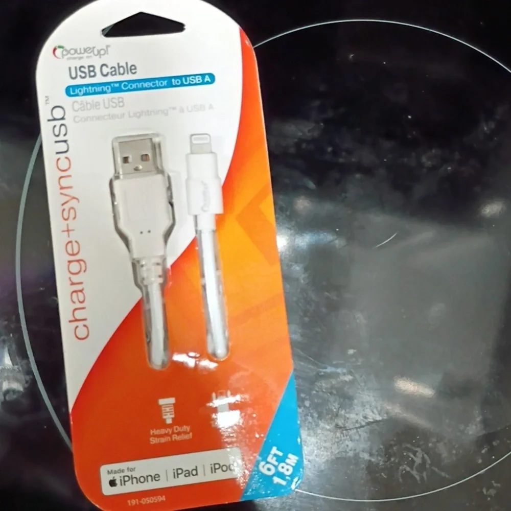 USB to Lightning Cable - White